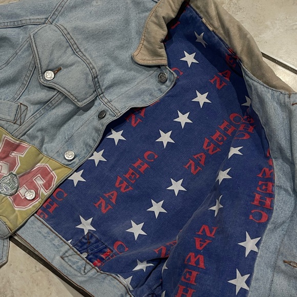 90’s Vintage Chewan USA Athletics Denim Jacket - Picture 9 of 14